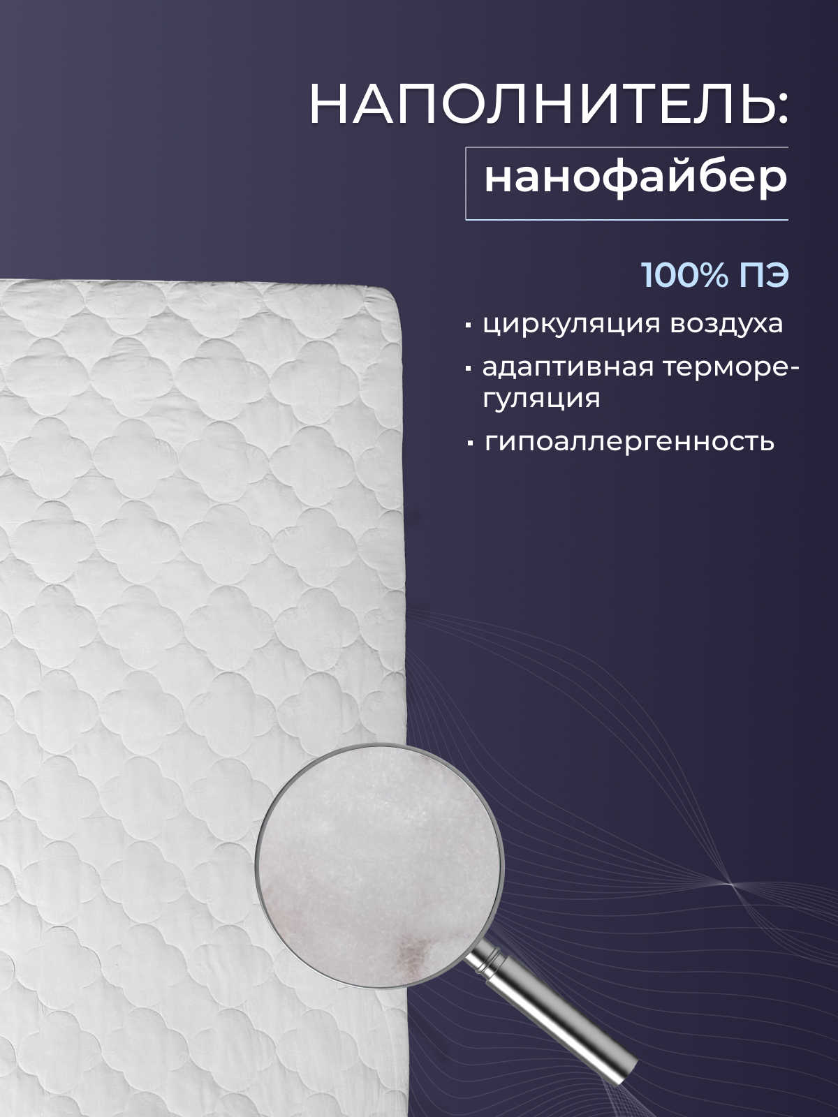 Наматрасник с юбкой х/ф  тк хлопковая  борт 35см Реноме