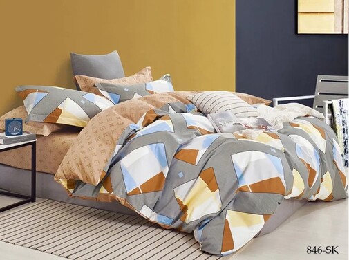 КПБ сатин в коробке (нав 50*70) Satin de Luxe SK Клео<846-SK>