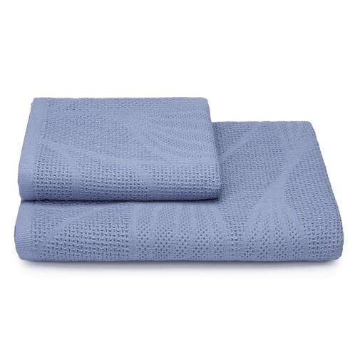 Полотенце вафельное Stormire 75X140 Клинелли, 17-3919 византийский голубой