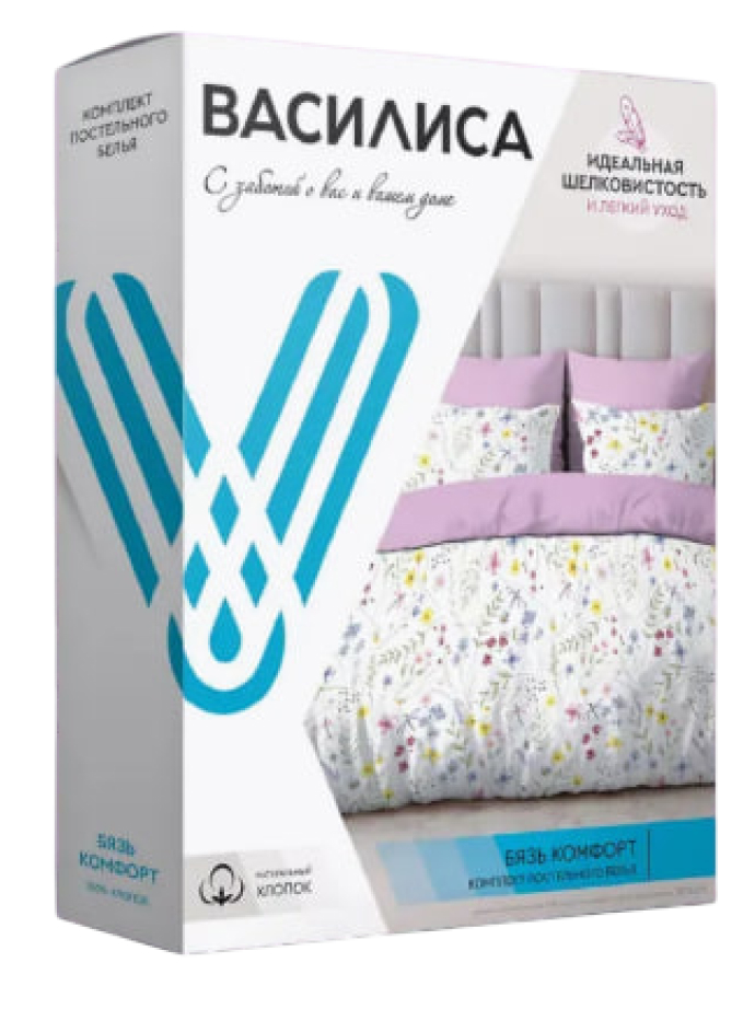 КПБ  бязь Василиса/Delight<20188-2 Есения>