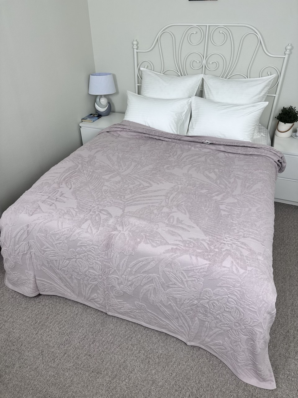 Покрывало махровое 22..448 7Я, 2208448, розовый