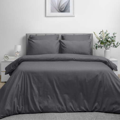 КПБ  поплин страйп-дизайн (нав 50*70) Волшебная ночь<8709/18 Graphics>