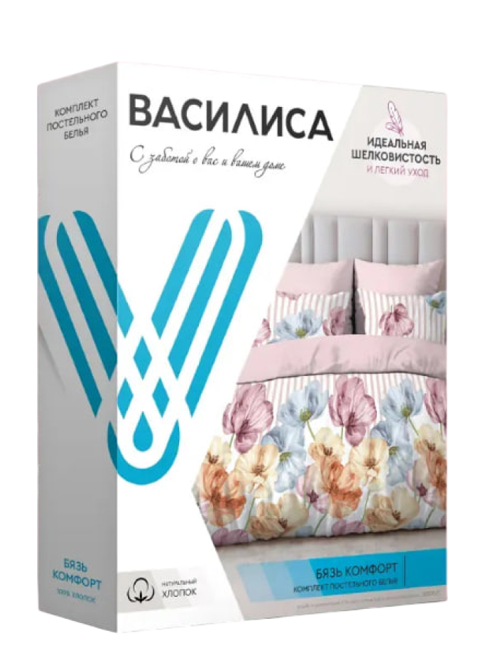 КПБ  бязь Василиса/Delight<20221-1 Шармэль>