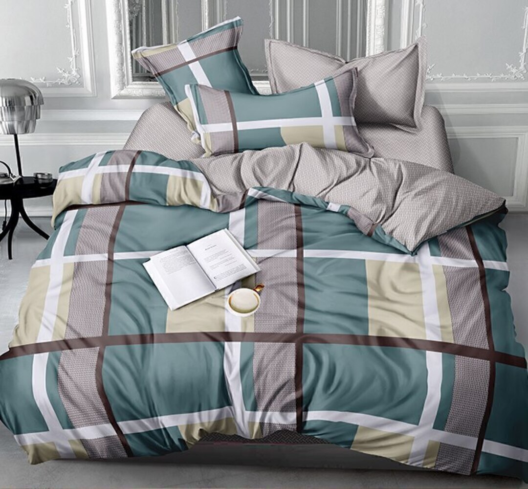 КПБ сатин с европростыней Люксор<2111 A >