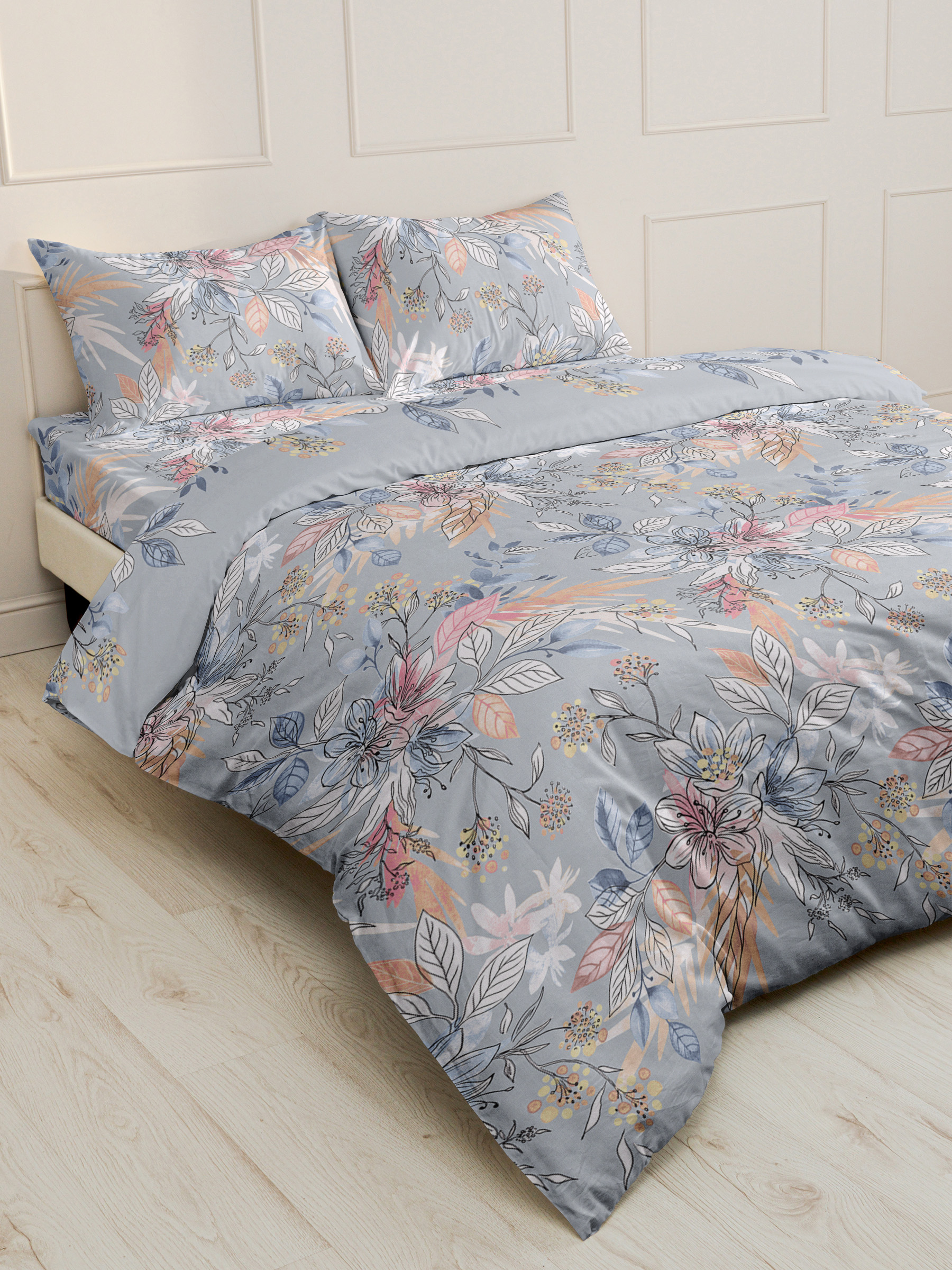 КПБ  с  простыней бязь Шуя Реноме<217671> 