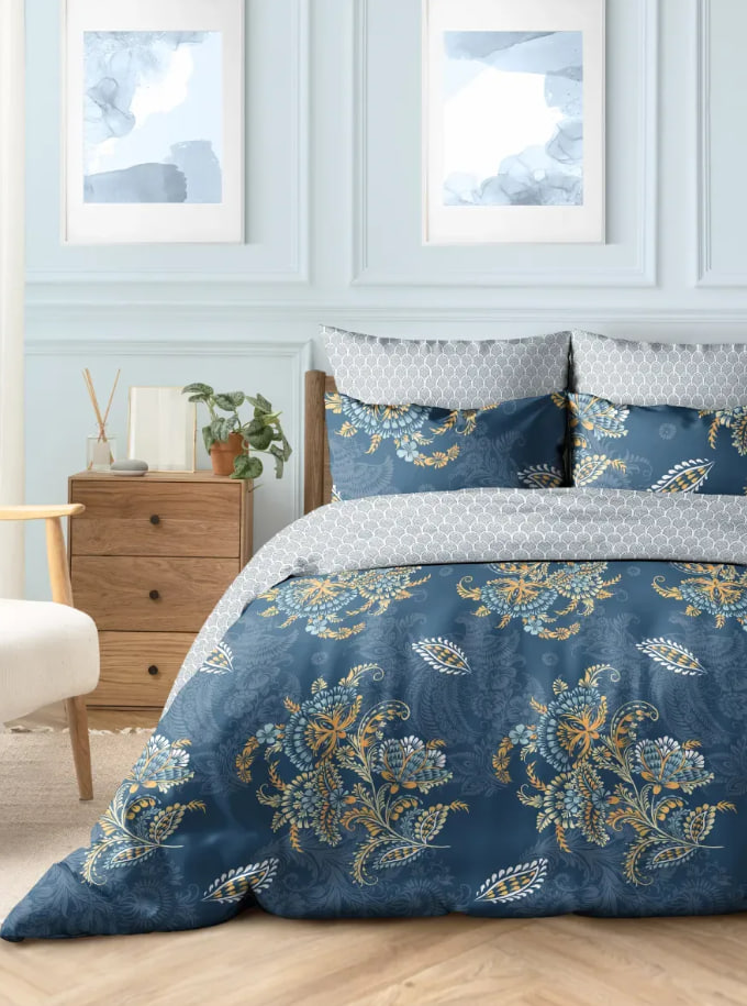 КПБ  бязь Василиса/Delight<20222-1 Феникс>