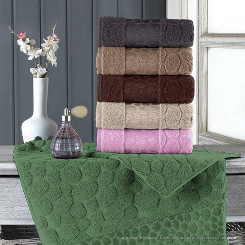 Полотенце махровое Коаст Luxor, 06050 хвойный