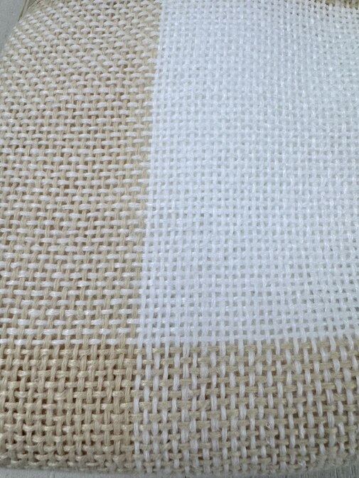 Плед Пикник с бахромой Влади, белый-бежевый, 9050079