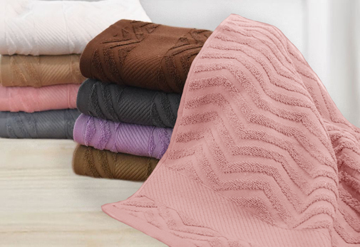 Полотенце махровое Пине Luxor, розовый