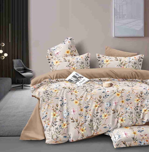 КПБ  сатин Темно-синяя коллекция Стандарт Реноме<St-2482 Скидка> 