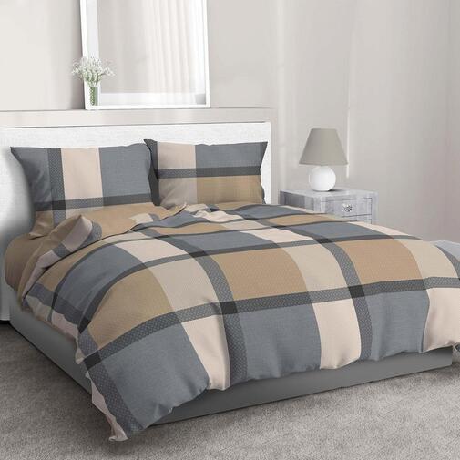 КПБ  с  простыней бязь Премиум Реноме<50417-1 Верде> 