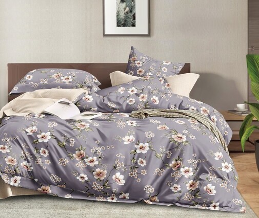 КПБ  поплин Оливковая коллекция Реноме<УУ 5786> 