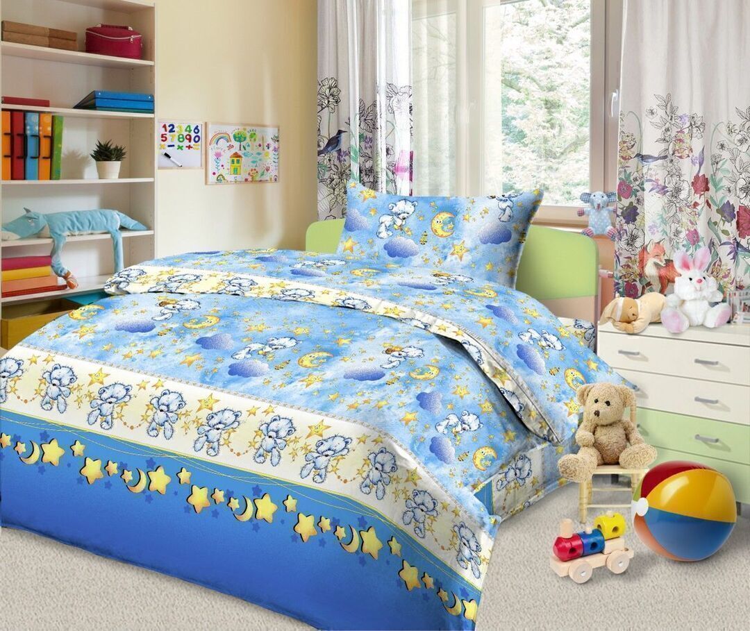 Бязь 150 набивная 125 гр/м2 Красная Талка