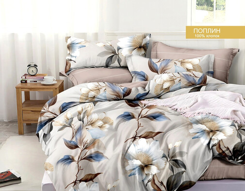 КПБ  поплин Exclusive Viola<ПВ22-1394>