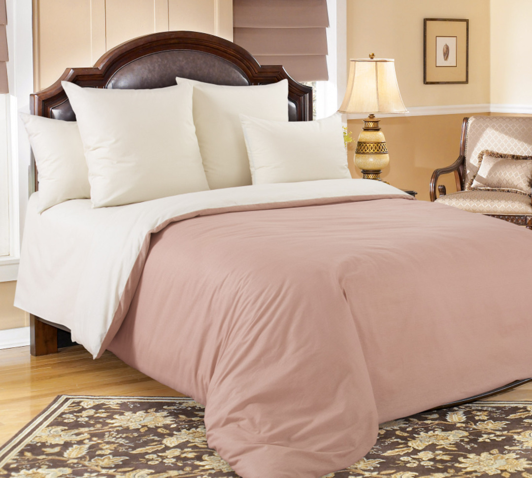 КПБ  перкаль Королевское искушение NEW<Какао> 