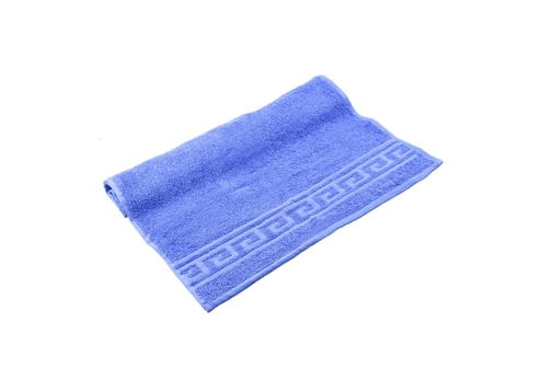 Полотенце махровое Чирчик, КВ Узбекистан, васильковый