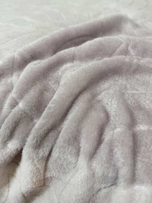 Плед однотонный жаккард Элит Реноме, 006 аура пыльная роза