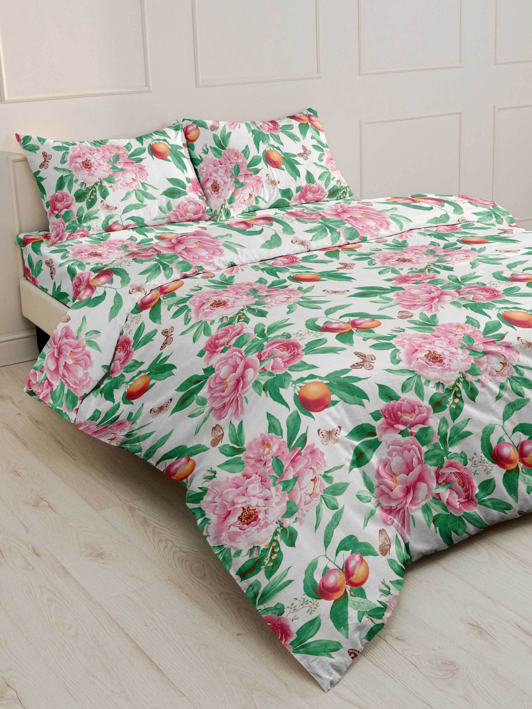 КПБ  с  простыней бязь Шуя Реноме<216351> 