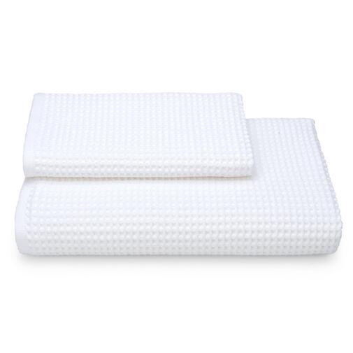 Полотенце вафельное Conforto Клинелли, 101 белый