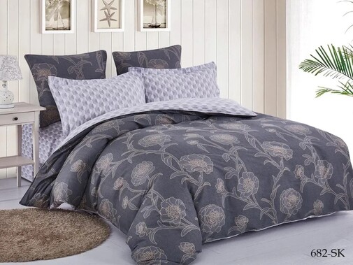 КПБ сатин в коробке (нав 50*70) Satin de Luxe SK Клео<682-SK>