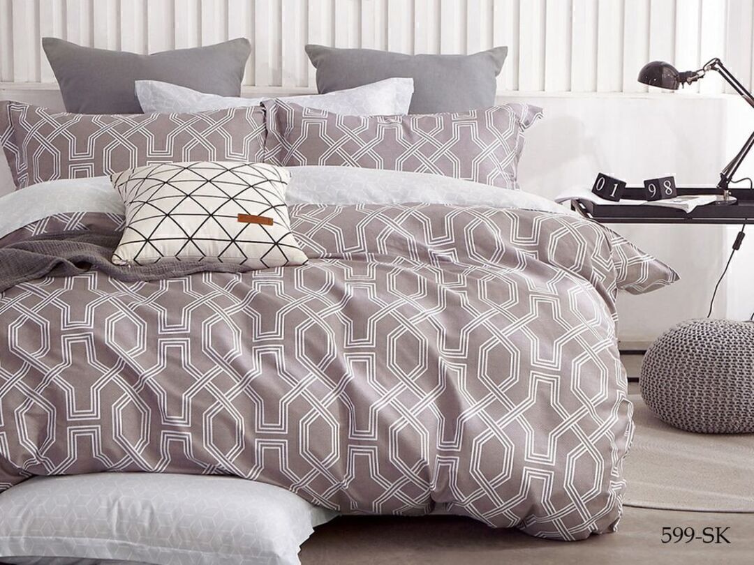 КПБ сатин в коробке (нав 70*70) Satin de Luxe SK Клео<599-SK>