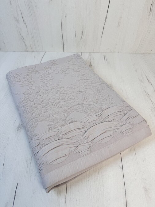 Покрывало махровое 22..421 7Я, 2208421, песочный