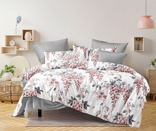 КПБ  поплин Оливковая коллекция Реноме<УУ 045> 