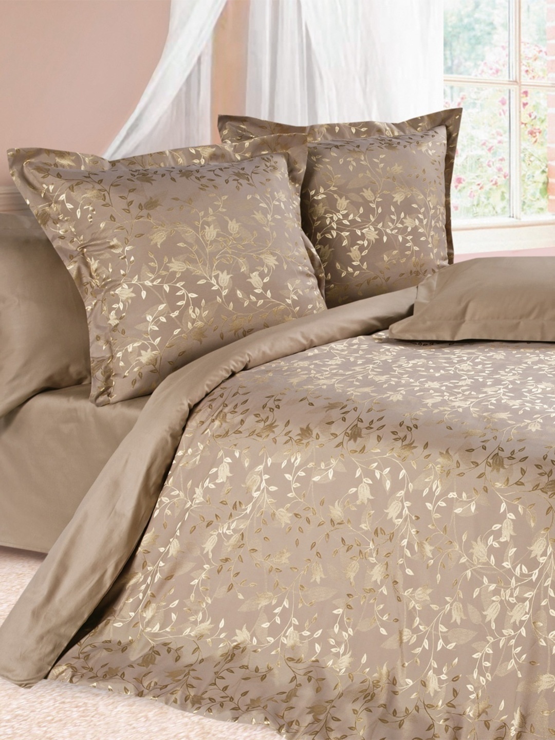 КПБ  сатин-жаккард Эстетика<Брианза>