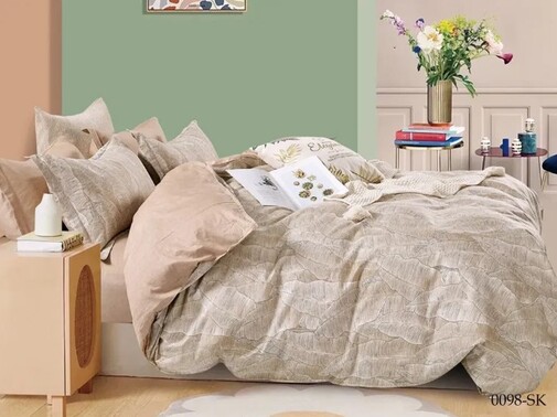 КПБ  сатин в коробке (нав 70*70) Satin de Luxe SK Клео<0098-SK>