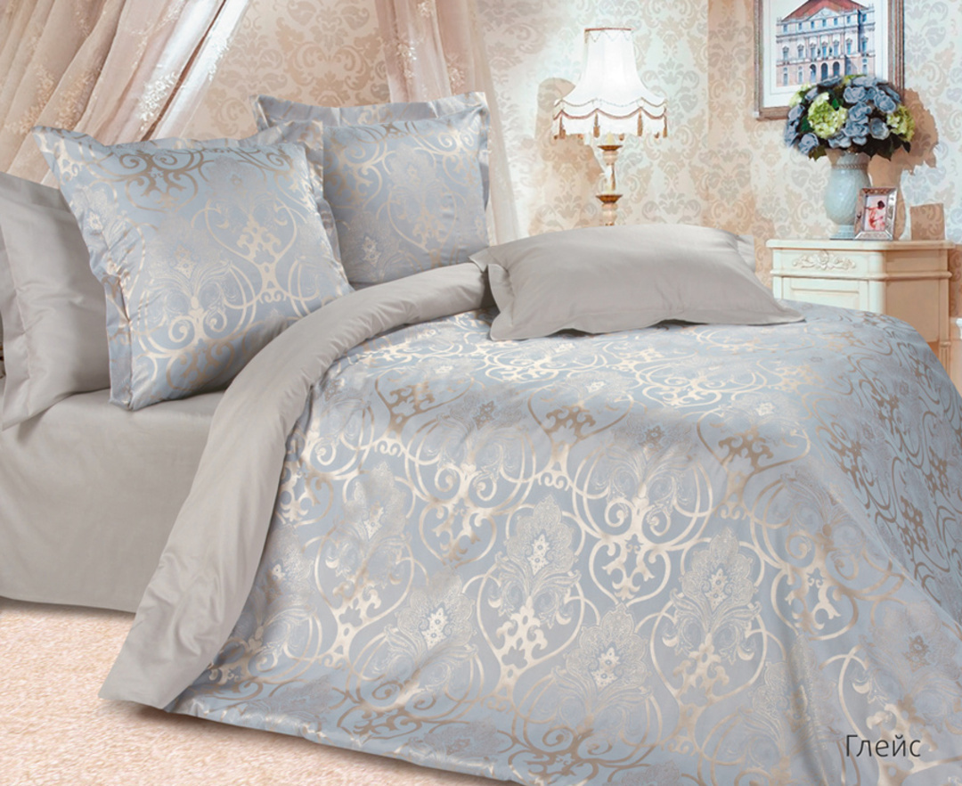 КПБ сатин-жаккард Эстетика<Глейс>