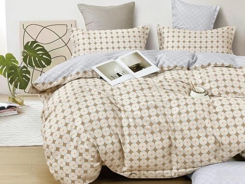 КПБ  сатин в коробке (нав 70*70) Satin de Luxe SK Клео<865-SK>