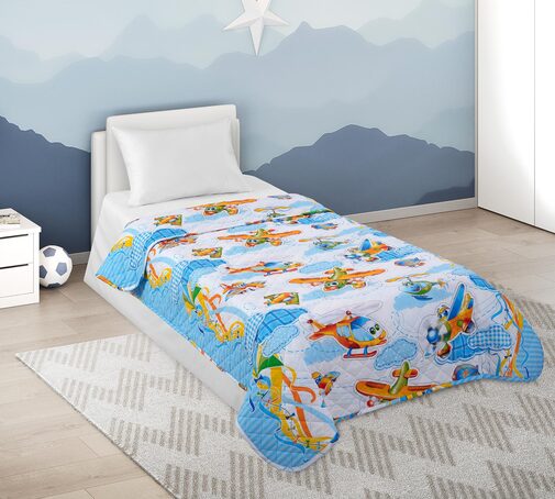 Покрывало детское стеганое поплин Текс-Дизайн, От винта!