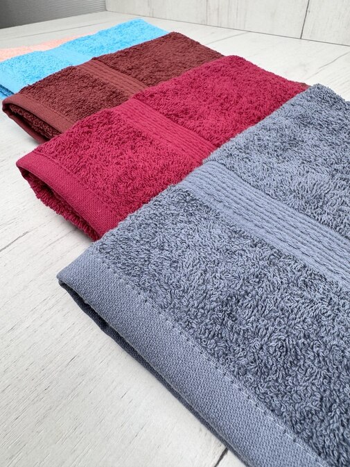 Полотенце махровое Косы Итума, в ассортименте