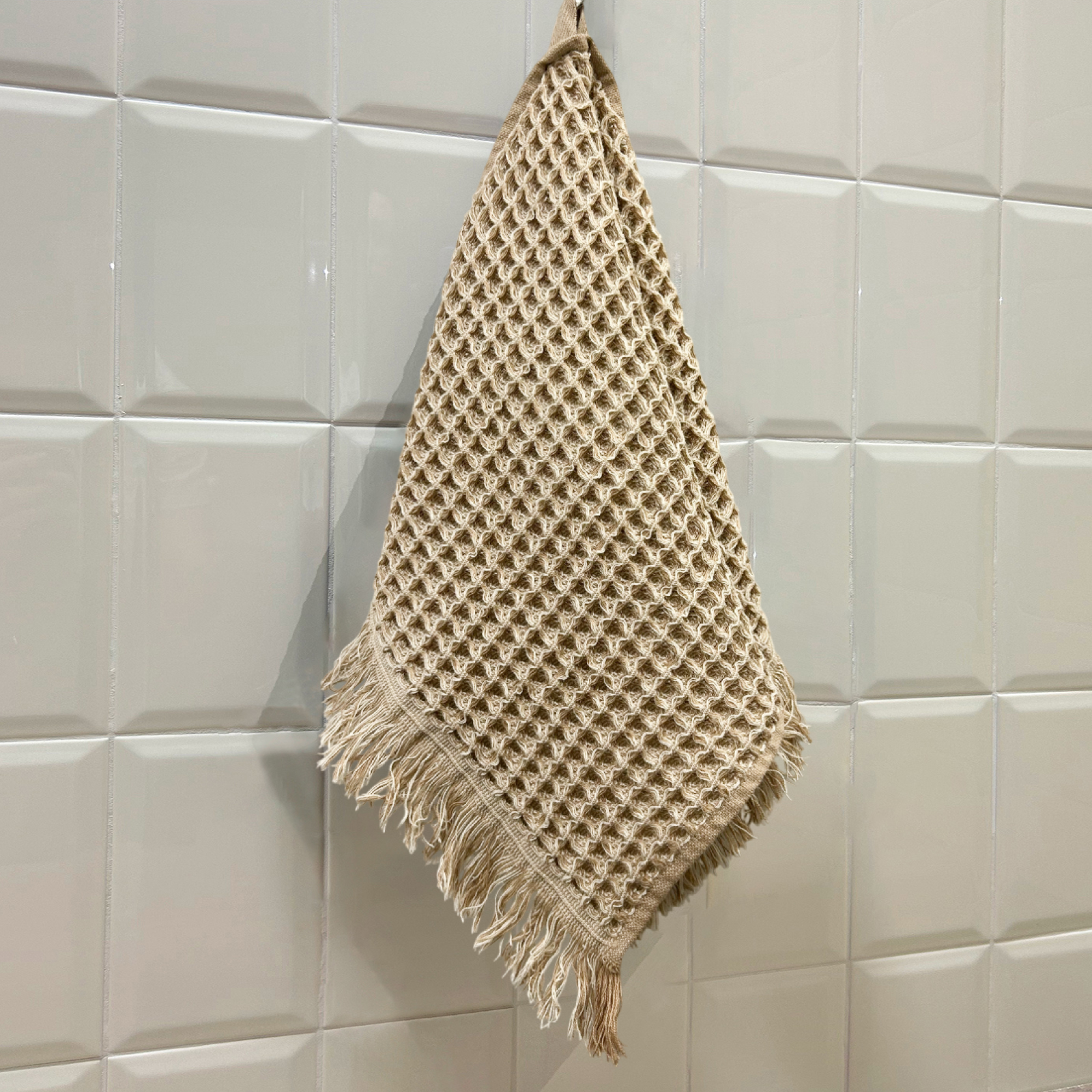 Полотенце вафельное 370гр Fine Line