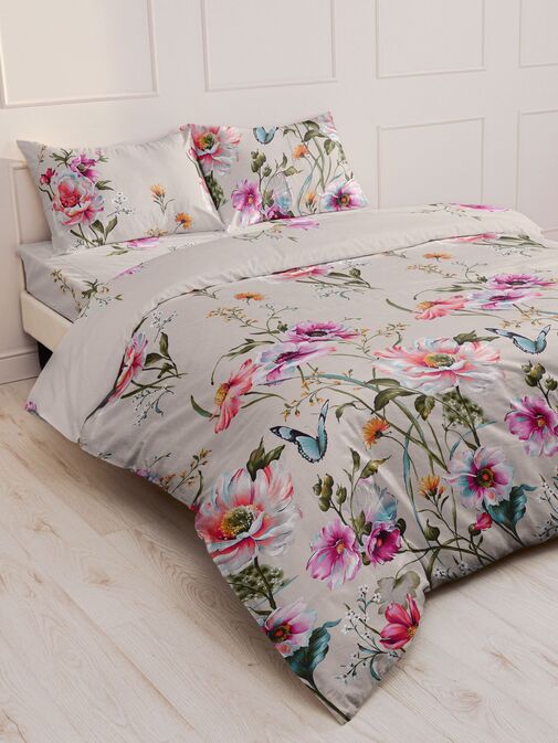 КПБ  с  простыней бязь Шуя Реноме<211143> 