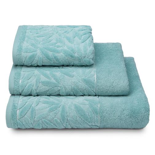 Полотенце махровое Delicate Клинелли, 14-4807 ментолово-серый