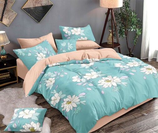 КПБ  поплин Оливковая коллекция Реноме<УУ 1694-1> 