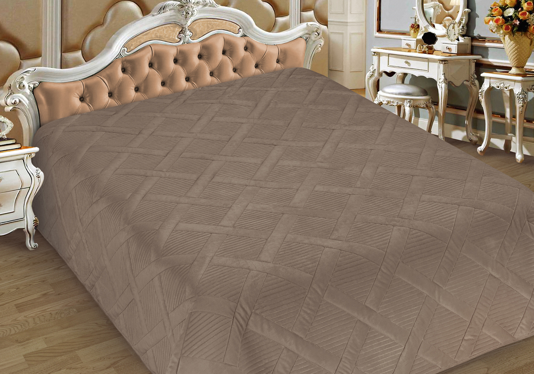 Покрывало ультрастеп Бруно Марианна, 44, кофе с молоком