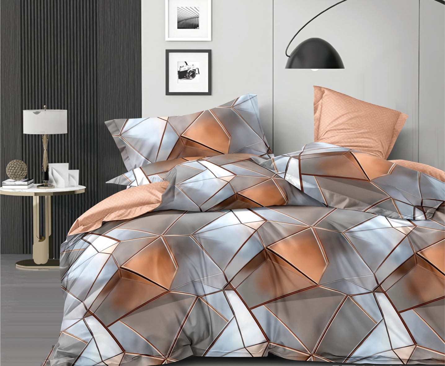 КПБ  поплин Exclusive Viola<ПВ30-1475>