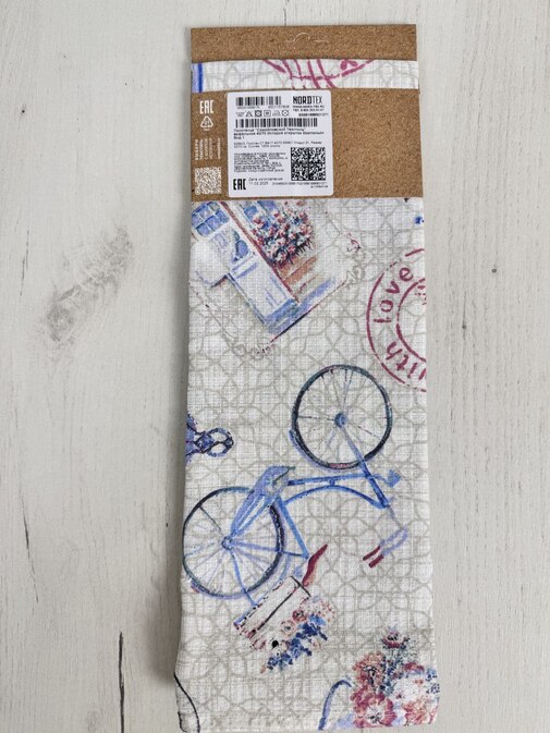 Полотенце вафельное ВФ17 Самойловский текстиль, 8598-1 Открытка