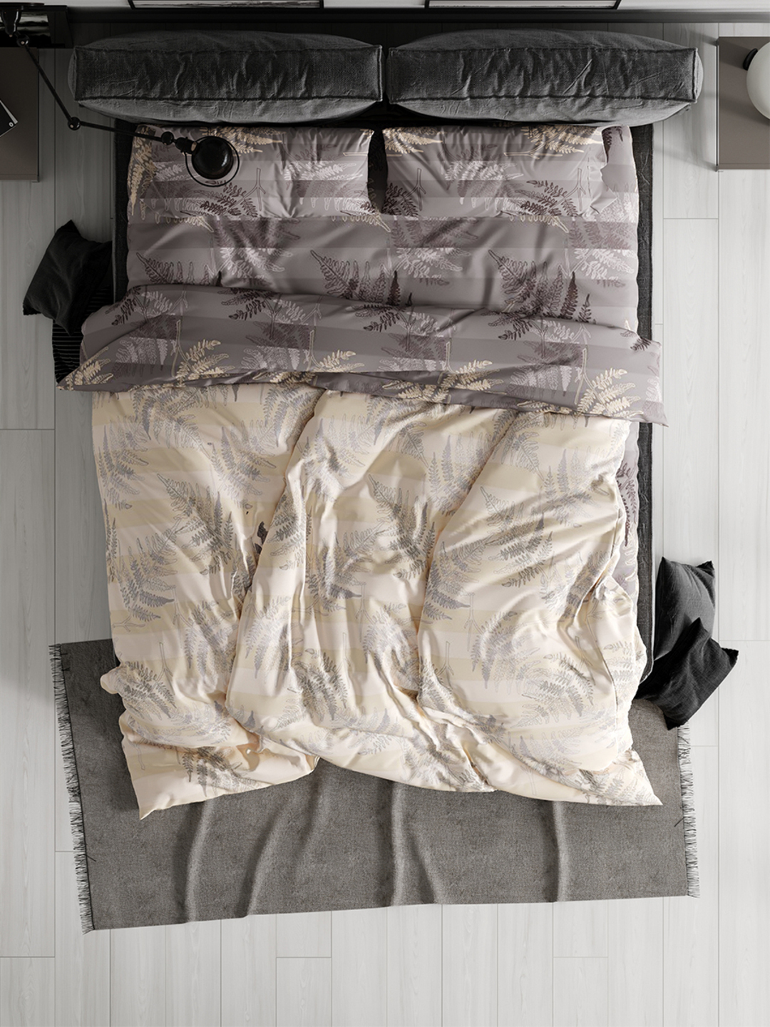 КПБ  бязь Жемчужная коллекция Реноме<70158-2 Сонет> 