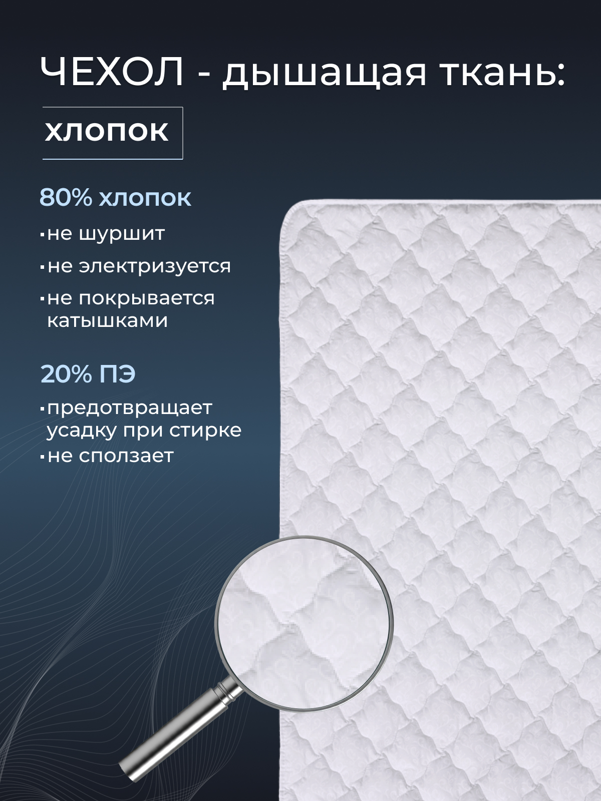 Наматрасник овечья шерсть  тк хлопковая  Реноме