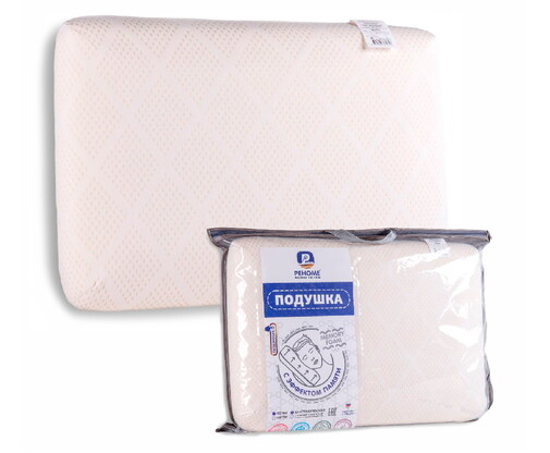 Подушка ортопедическая Memory foam Реноме