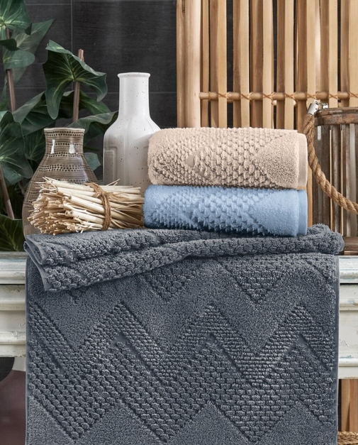 Полотенце махровое Рокс Luxor, темно-серый