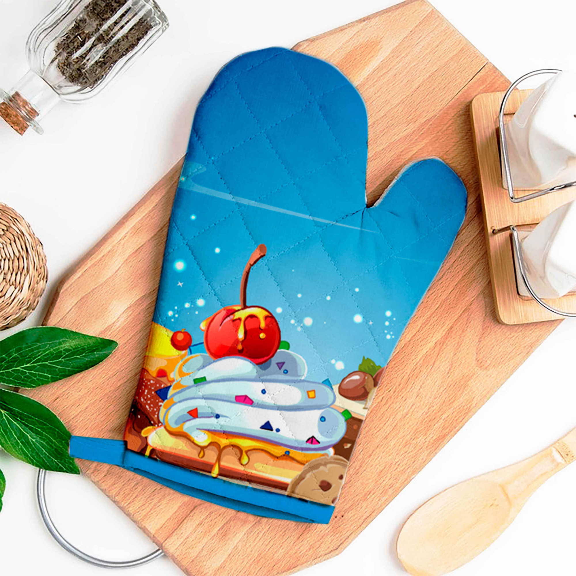 Рукавичка стеганая хлопок Бояртекс  М