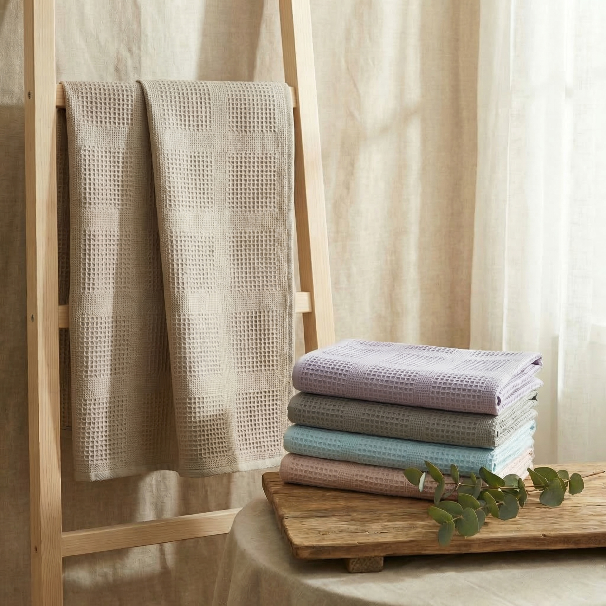 Полотенце вафельное 150..219 7Я